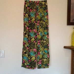 Spacegirl Tropical Pattern Pants